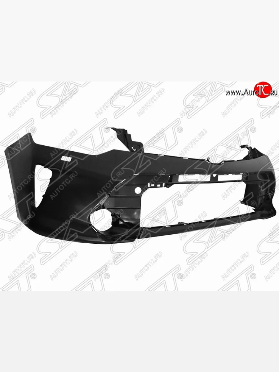Передний бампер (под омыватели) SAT Toyota Camry XV55 2-ой рестайлинг (2017-2018) (Неокрашенный)  в Керчи Республика Крым