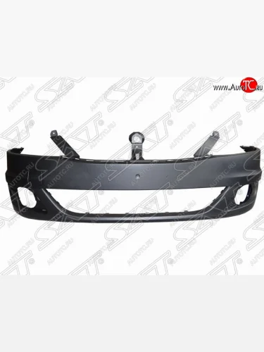 Передний бампер (под ПТФ) SAT Renault Logan 1 рестайлинг (2010-2016)