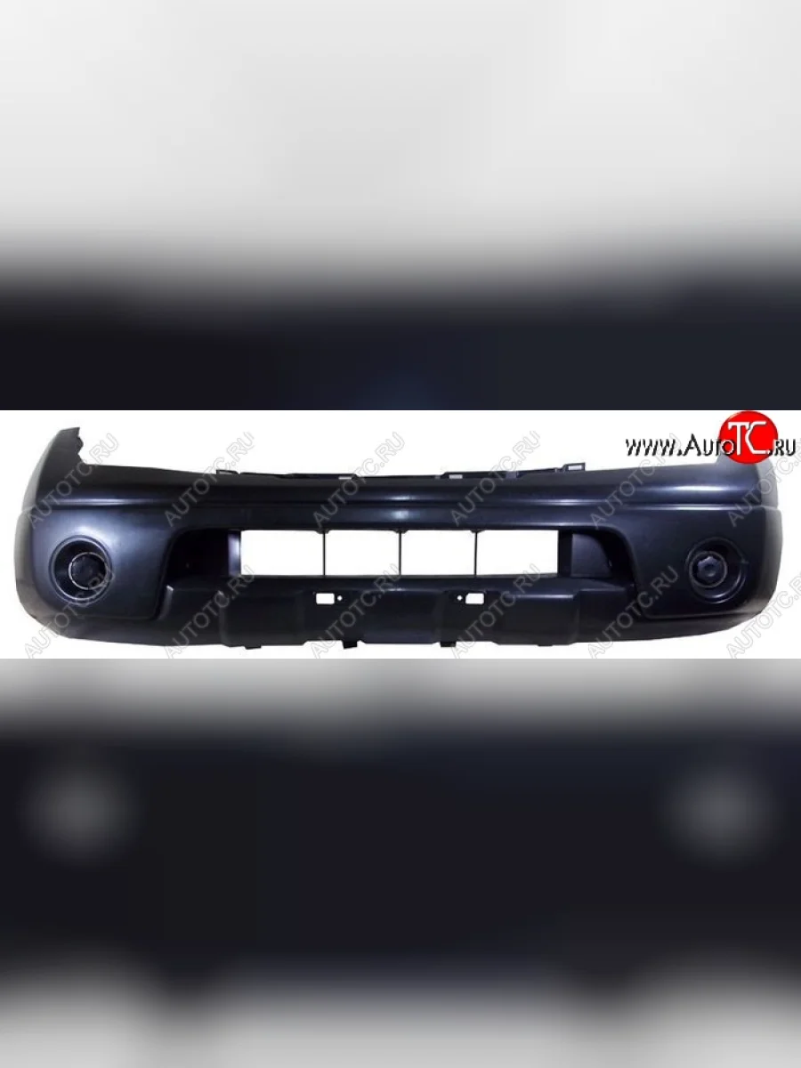 Передний бампер SAT Nissan Pathfinder R51 рестайлинг (2009-2014) (Неокрашенный)  в Керчи Республика Крым