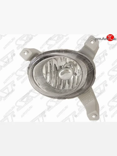 Левая противотуманная фара SAT (хрусталь) Chevrolet Aveo  T250 (2006-2011) седан рестайлинг