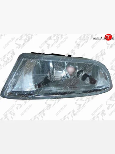 Левая противотуманная фара SAT Honda Fit Aria  GD (2005-2009) рестайлинг седан