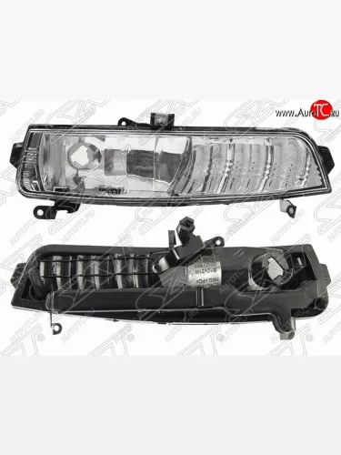 Левая противотуманная фара SAT Hyundai Accent 3 MC хэтчбек (2005-2011)