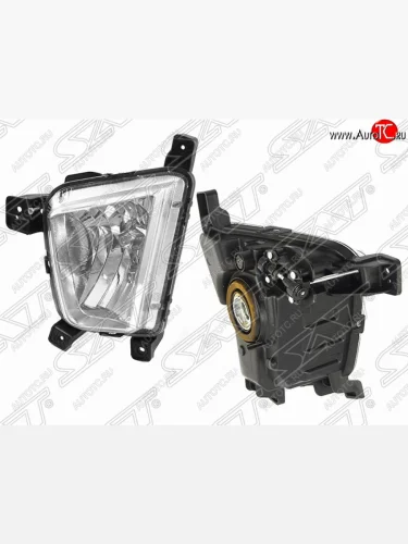 Левая противотуманная фара SAT Hyundai Creta GS рестайлинг (2019-2021)