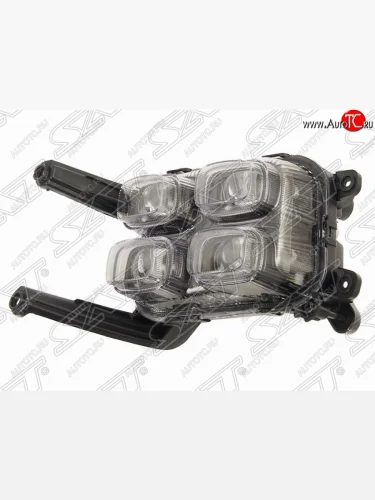 Левая противотуманная фара SAT (диодная) KIA Sportage  4 QL (2016-2018) дорестайлинг