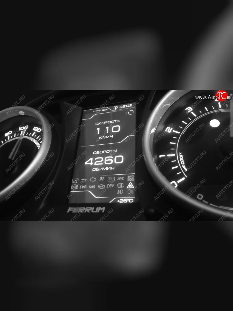 Приборная панель Ferrum GF 890 Лада ВАЗ Ларгус рестайлинг R90 (2021-2025) (Серебро)  в Перми Пермском крае