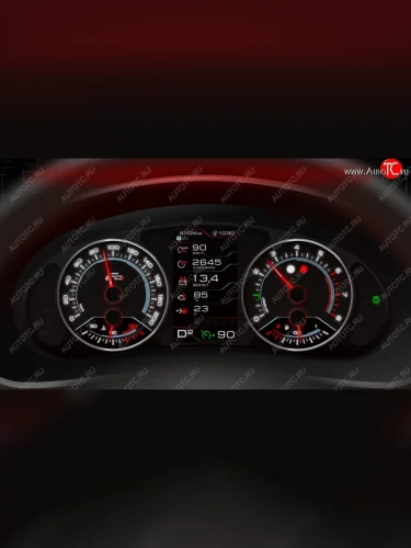 Приборная панель Ferrum GF 823 Лада ВАЗ Приора ( 21728,  2170,  2171,  2172) (2013-2018) купе рестайлинг, седан рестайлинг, универсал рестайлинг, хэтчбек рестайлин