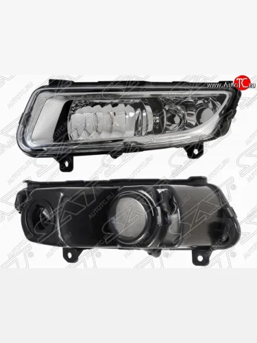 Левая противотуманная фара SAT Volkswagen Polo  Mk5 6R,6C,61 (2009-2020) седан дорестайлинг, хэтчбек 5 дв. дорестайлинг, седан рестайлинг