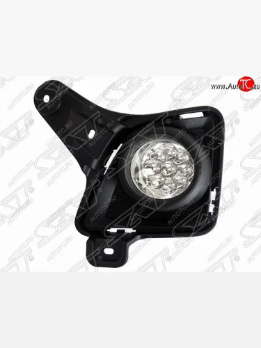 Левая противотуманная фара SAT (диодная) Toyota Hiace  H200 (2010-2013) минивэн (Япония) 2-ой рестайлинг