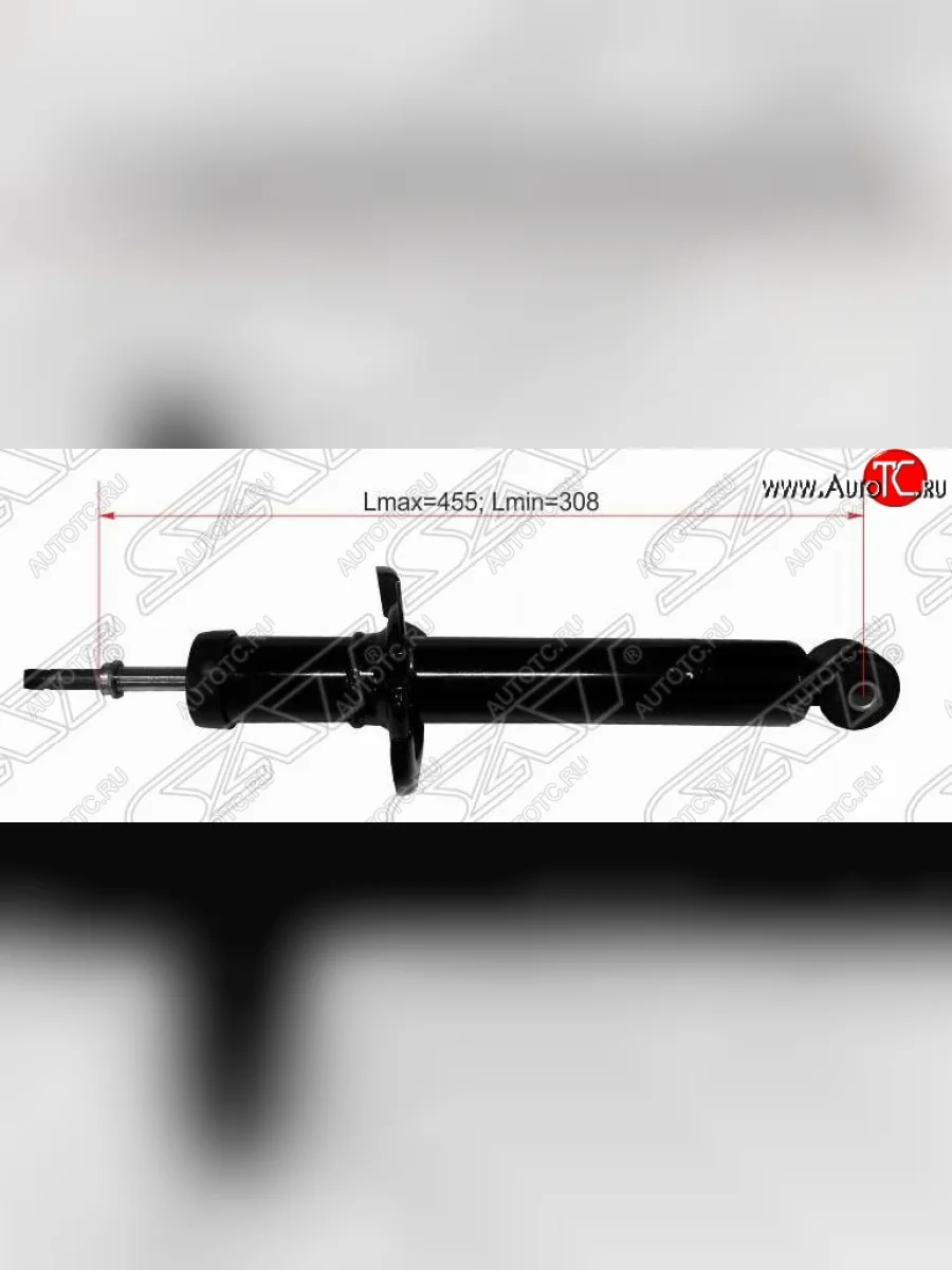 Амортизатор задний SAT  Toyota Raum (1997-2003)  с доставкой в г. Керчь