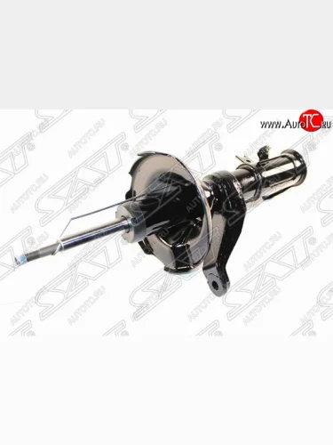 Левый амортизатор передний SAT (болт 14) Honda Civic ES седан дорестайлинг (2000-2003)