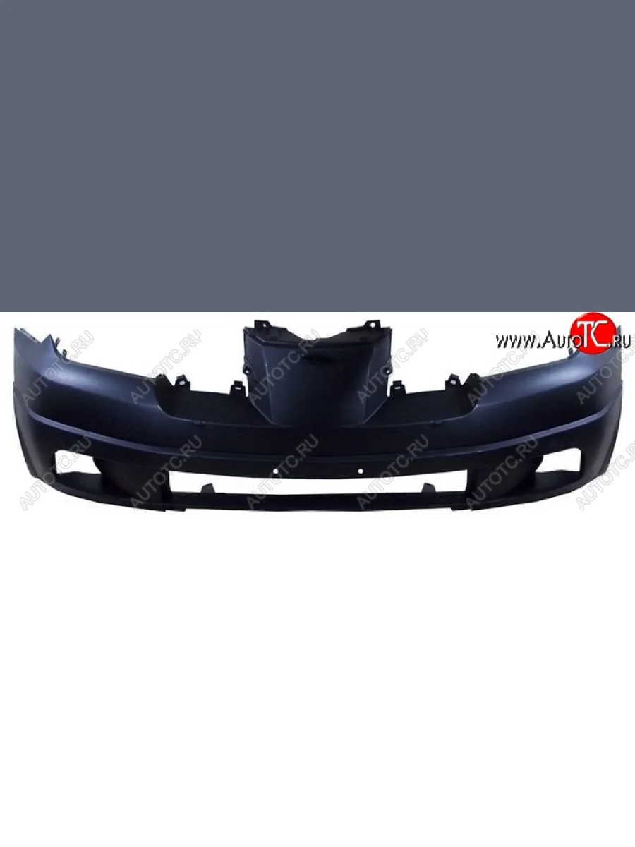 Передний бампер SAT (под цельную фару) Mitsubishi Airtek (2001-2008) (Неокрашенный)  с доставкой в г. Керчь