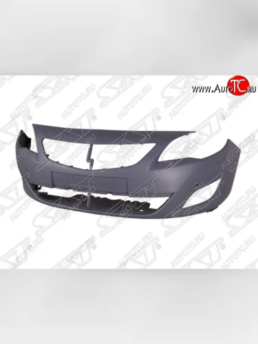 Передний бампер (под парктроник) SAT Opel Astra J хэтчбек 5 дв. дорестайлинг (2009-2012)