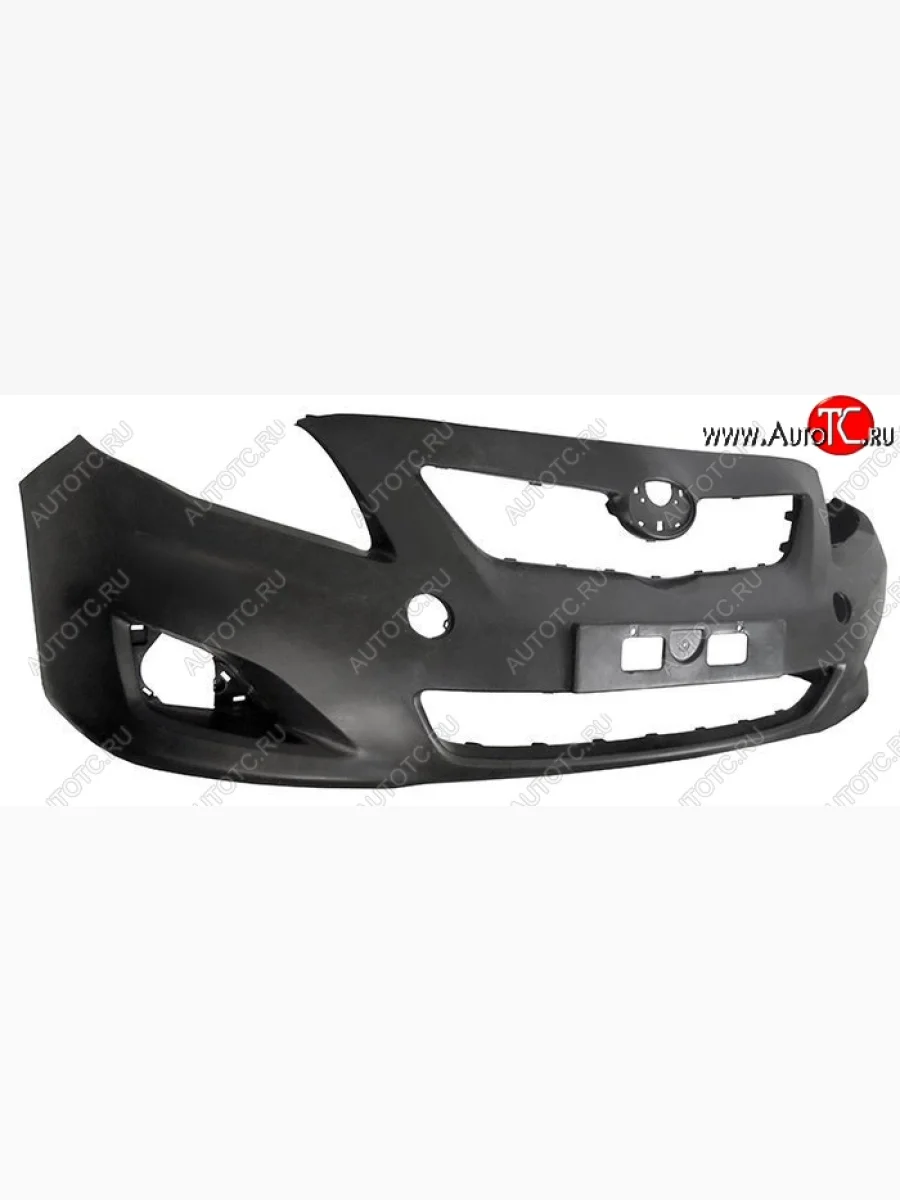 Передний бампер SAT Toyota Corolla E150 седан дорестайлинг (2006-2010) (Неокрашенный)  в Самаре Самарской области