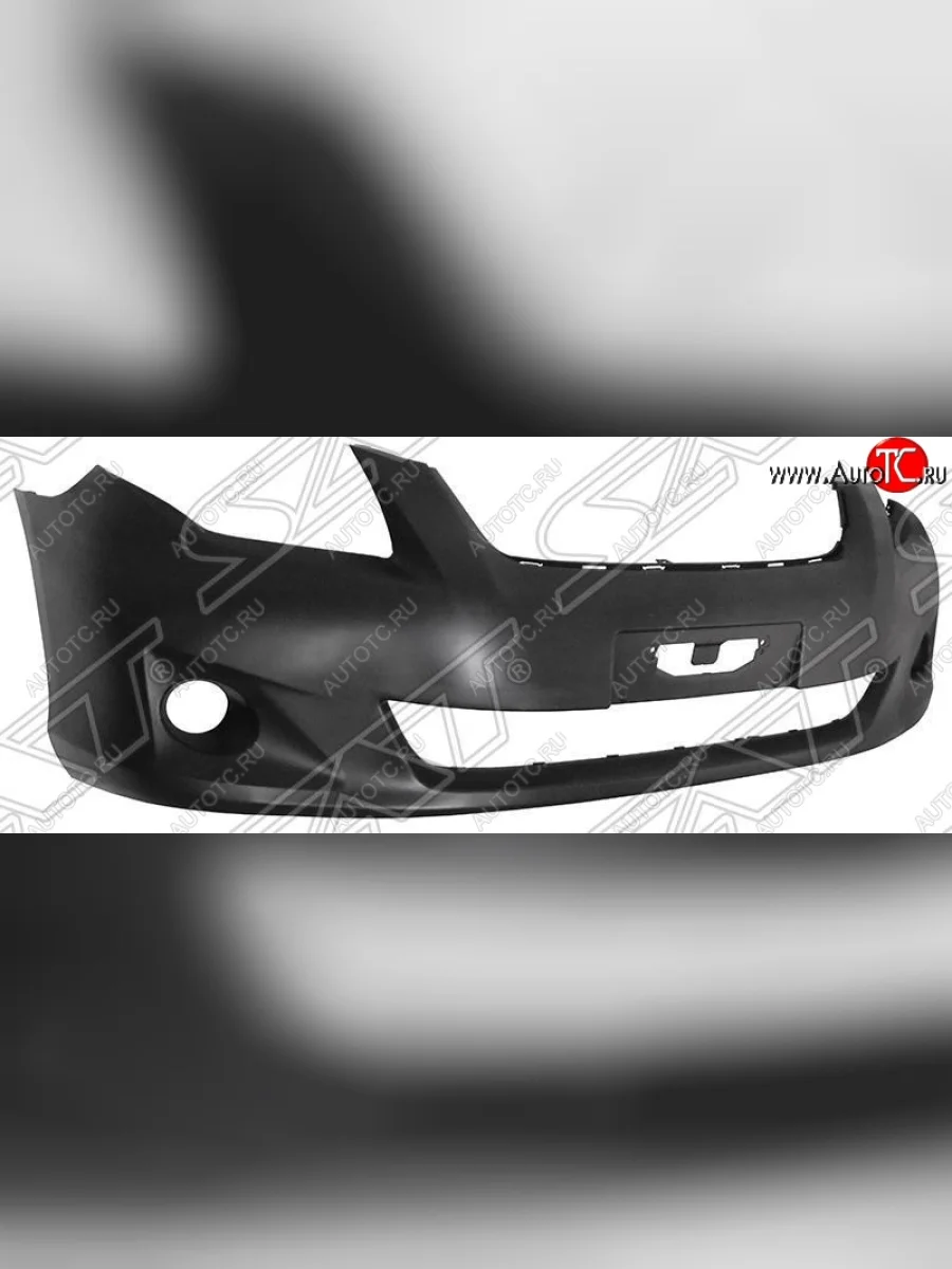 Передний бампер SAT Toyota Corolla Axio (E140) седан дорестайлинг (2006-2008) (Неокрашенный)  в Керчи Республика Крым