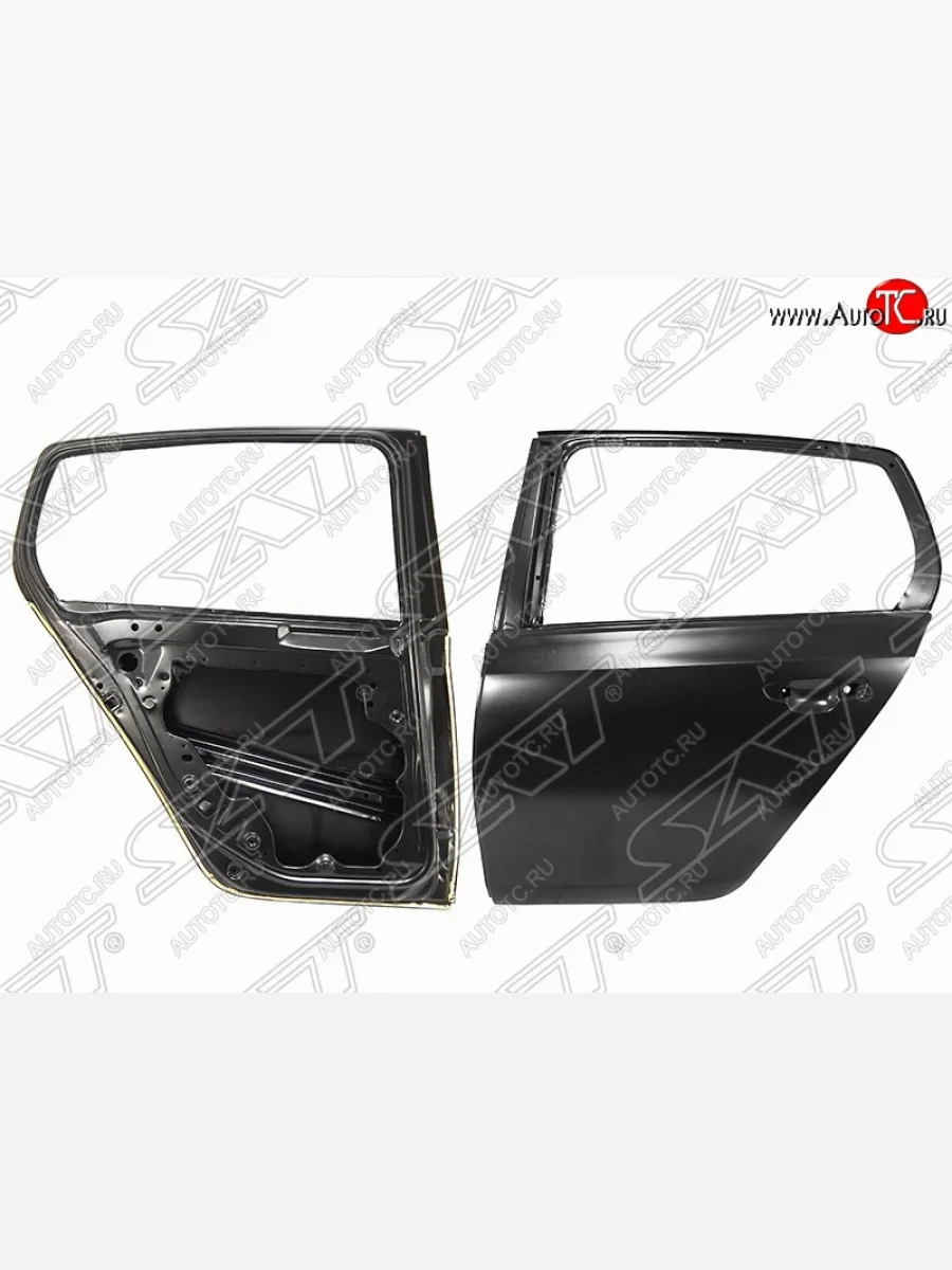 Левая дверь задняя SAT Volkswagen Golf 6 Mk6 хэтчбэк 5 дв. (2008-2014) (Неокрашенная)  В Кинешме Ивановской области