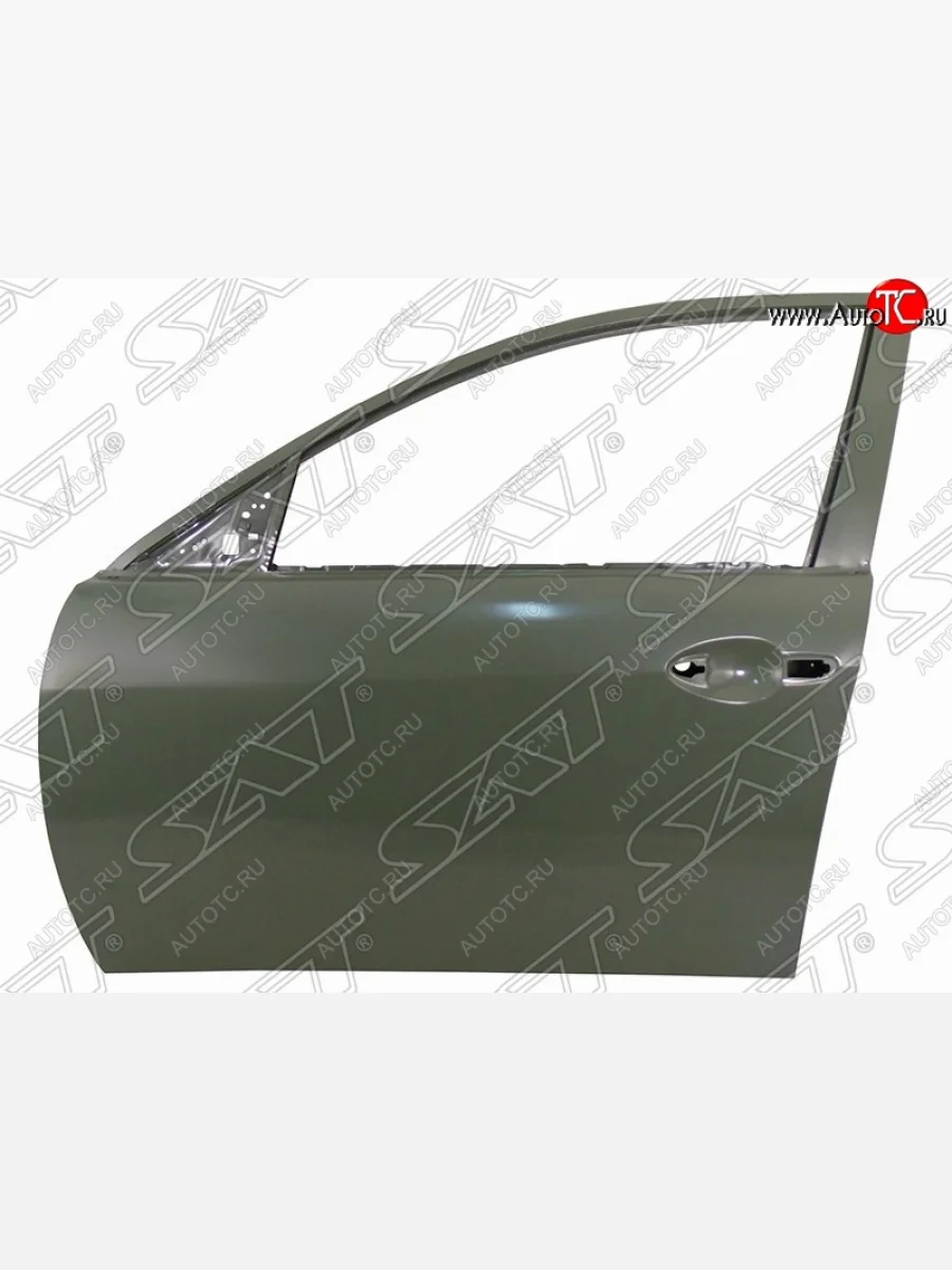 Левая дверь передняя SAT. Mazda 6 GH рестайлинг универсал (2010-2012) (Неокрашенная)  в Перми Пермском крае