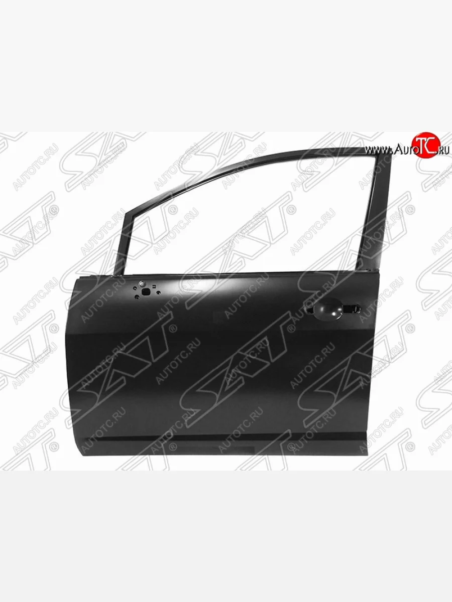 Левая дверь передняя (правый руль) SAT  Nissan Tiida (2004-2014) 1 C11 (Неокрашенная)  в Самаре Самарской области