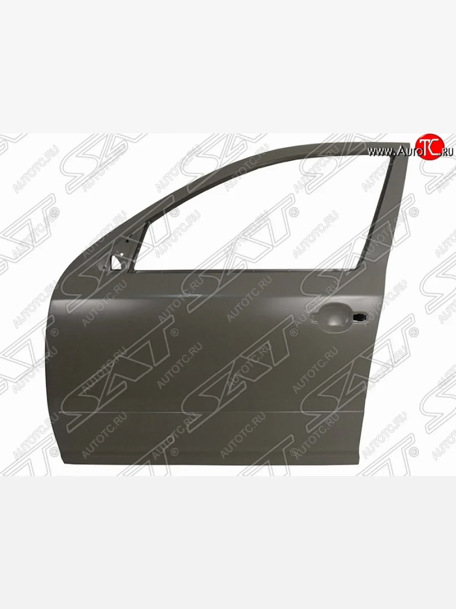 Левая дверь передняя SAT Skoda Octavia A5 дорестайлинг универсал (2004-2008) (Неокрашенная)  в Самаре Самарской области