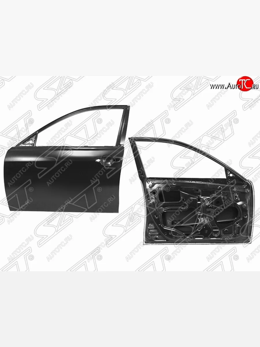 Левая дверь передняя SAT Toyota Camry XV40 рестайлинг (2009-2011) (Неокрашенная)  в Перми Пермском крае