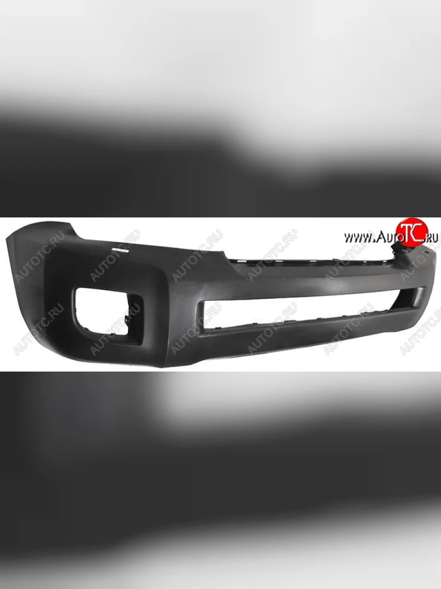 Передний бампер (под омыватели) SAT Toyota Land Cruiser 200 1-ый рестайлинг (2012-2015) (Неокрашенный)  в Самаре Самарской области