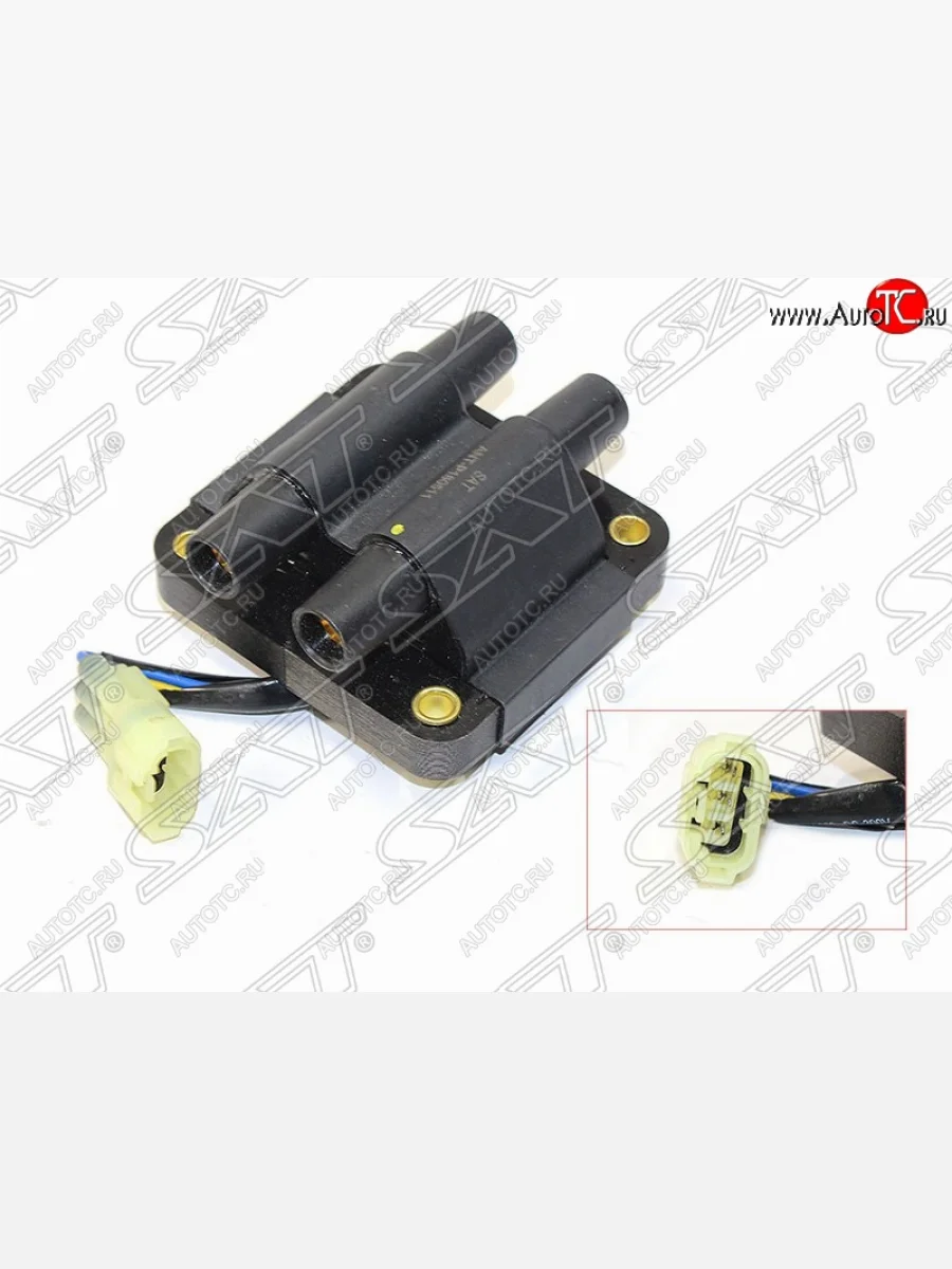 Катушка зажигания (EJ20G / EJ20D / EJ25D / EJ20K / EJ22G) SAT (модуль) Subaru Legacy BD/B11 седан дорестайлинг (1993-1996)  в Керчи Республика Крым