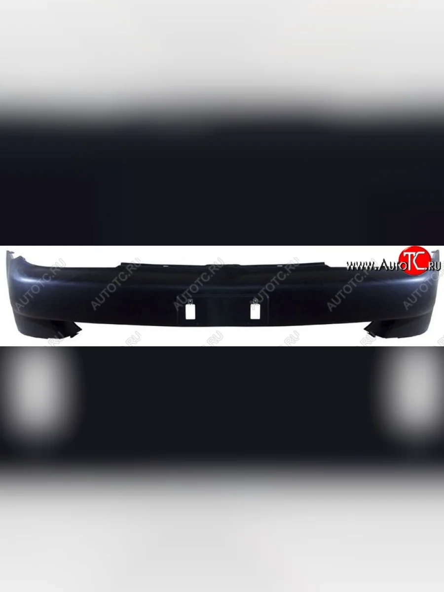 Передний бампер (верхняя часть) SAT Toyota Echo XP10 седан дорестайлинг (1999-2002) (Неокрашенный)  в Самаре Самарской области