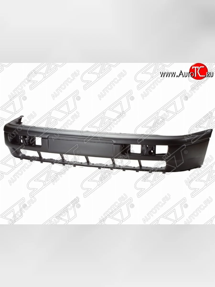 Передний бампер (с усилителем) SAT Volkswagen Passat B4 седан (1993-1996) (Неокрашенный)  в Самаре Самарской области