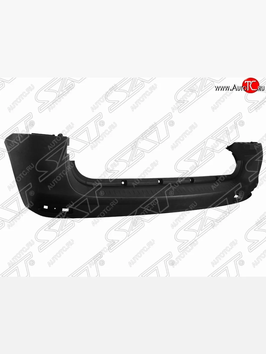 Задний бампер SAT Лада ВАЗ Ларгус дорестайлинг R90 (2012-2021) (Текстурный пластик)  с доставкой в г. Керчь