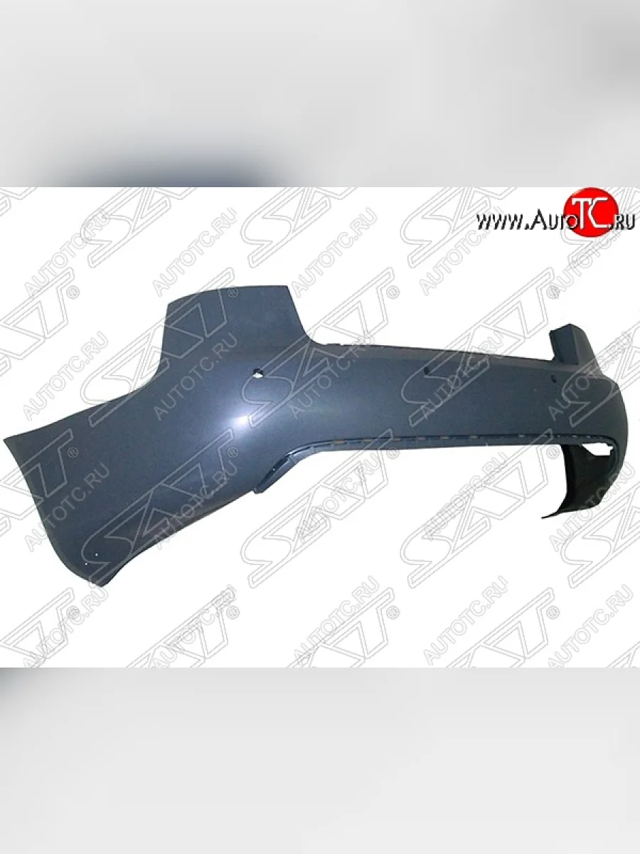 Задний бампер SAT (сонары, пр-во Тайвань) Audi A4 B7 седан (2004-2008) (Неокрашенный)  с доставкой в г. Керчь