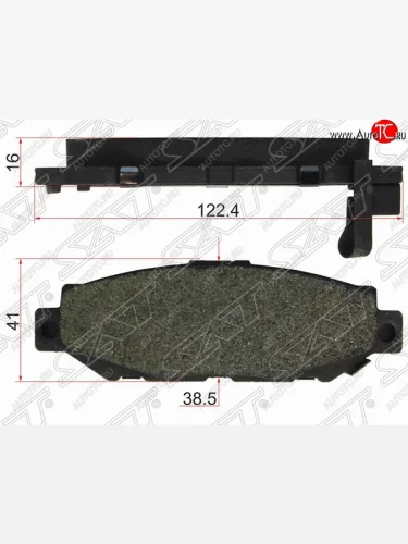 Колодки тормозные задние SAT Toyota Mark 2 X90 седан (1992-1996)