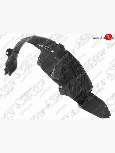 Левый подкрылок передний SAT (пр-во Китай) Hyundai Solaris RBr хэтчбэк дорестайлинг (2010-2014)