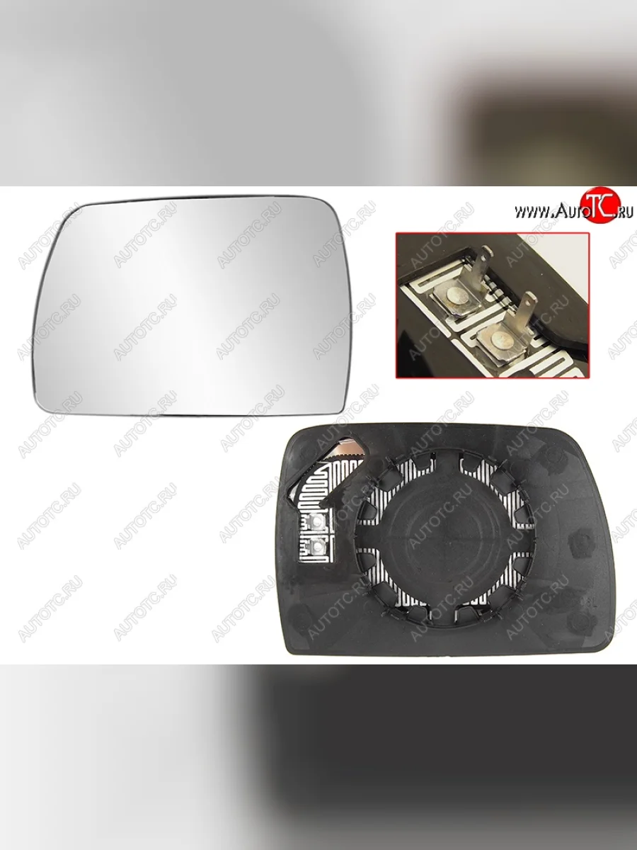 Левое полотно зеркала SAT (асферическое с обогревом)  BMW X3 (2003-2009) E83  в Самаре Самарской области