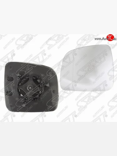 Левый зеркальный элемент зеркала заднего вида SAT Volkswagen Transporter  T5 (2003-2009) дорестайлинг