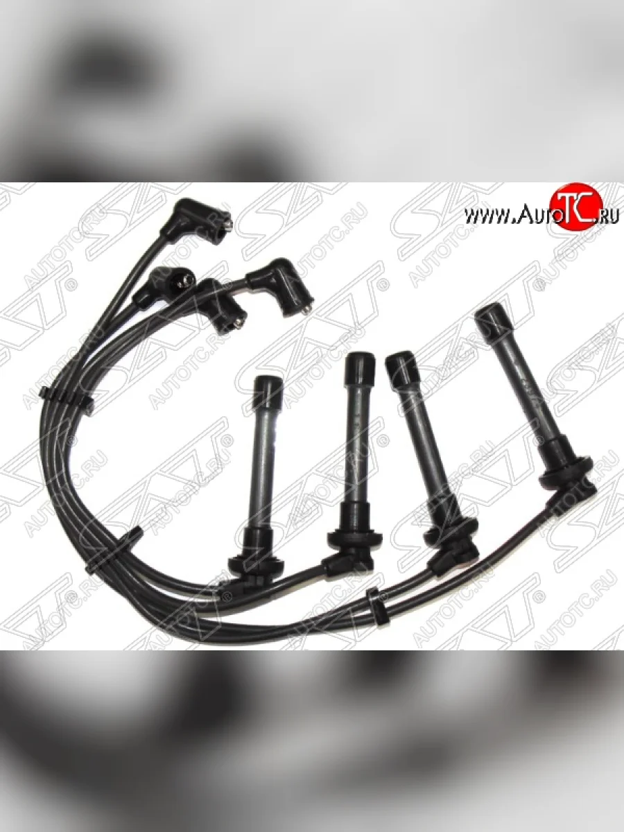 Провода высоковольтные (CF#, CL#, CD#, RA# 00-, D13B, D15B, D16A, F18, F20, F22) SAT (резина, круглые)  Honda Civic (1987-2019) EF, EG, EJ,EK,EM, FD, FK,FN, FK2, FC  в Керчи Республика Крым