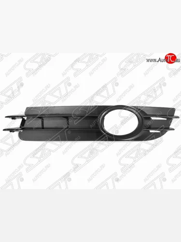 Левая рамка противотуманной фары SAT Audi A6 C6 дорестайлинг, универсал (2004-2008)