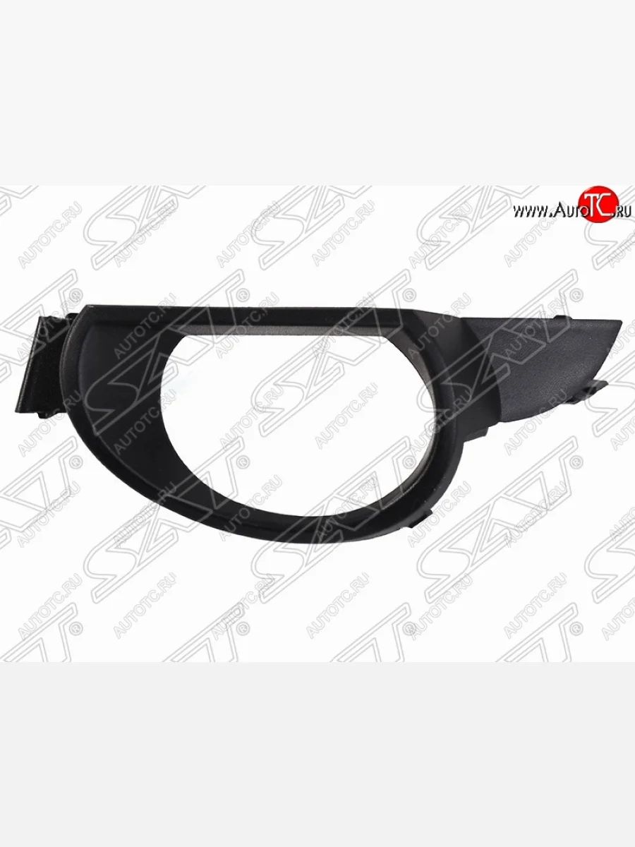 Левая оправа противотуманной фары SAT Audi Q7 4L дорестайлинг (2005-2009)  с доставкой в г. Керчь