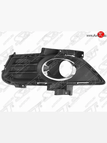 Левая рамка противотуманной фары SAT (хром) Ford Mondeo  MK5 CD391 (2014-2018) дорестайлинг седан