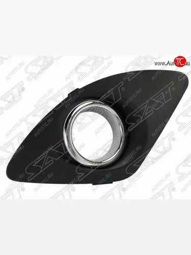 Оправа противотуманной фары SAT (левая, хром ободок) KIA Ceed 1 ED дорестайлинг, хэтчбэк 5 дв. (2006-2010)