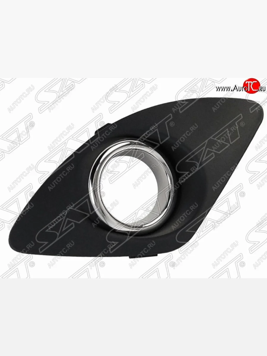 Оправа противотуманной фары SAT (левая, хром ободок) KIA Ceed 1 ED дорестайлинг, хэтчбэк 5 дв. (2006-2010)  в Керчи Республика Крым