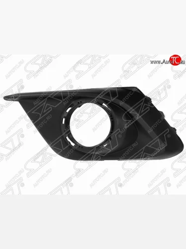 Левая оправа противотуманной фары SAT (под хром) Mazda 3/Axela BM дорестайлинг, хэтчбэк (2013-2016)