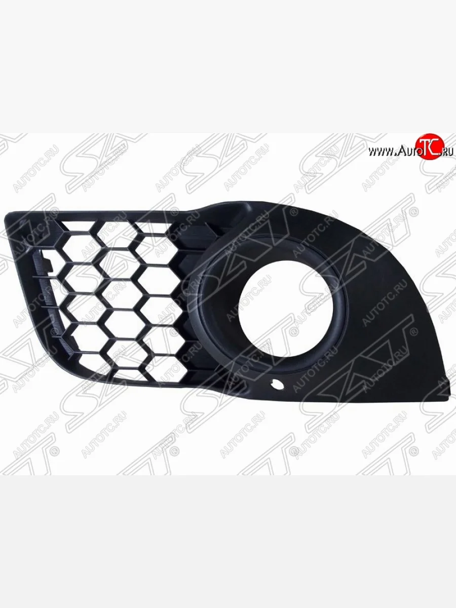 Левая рамка противотуманной фары SAT (в бампер ST-MBW5-000-A0) Mitsubishi Lancer 10 CY седан рестайлинг (2011-2017)  с доставкой в г. Пермь