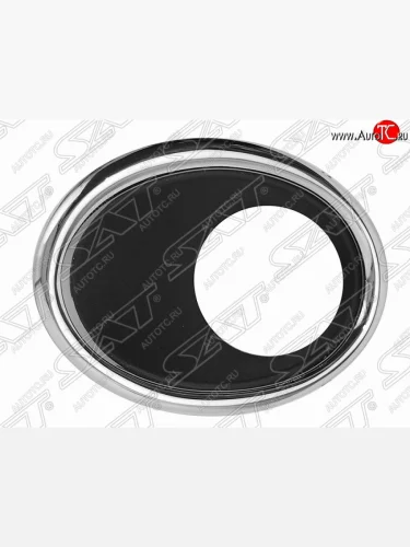 Левая рамка противотуманной фары SAT Nissan Qashqai  2 (2017-2022) J11 рестайлинг