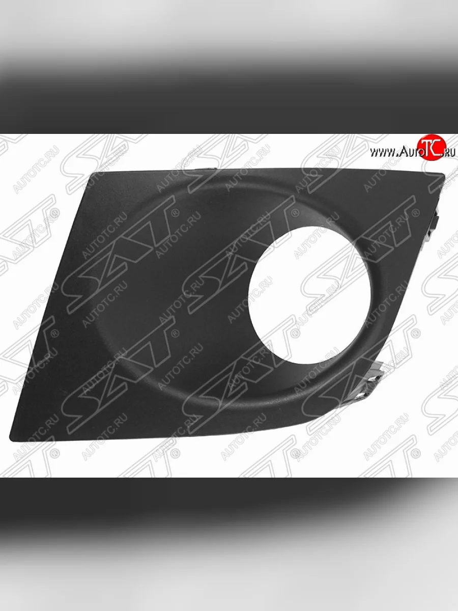 Левая рамка противотуманной фары SAT Nissan Tiida 1 C11 хэтчбэк дорестайлинг, Япония (2004-2007)  в Самаре Самарской области