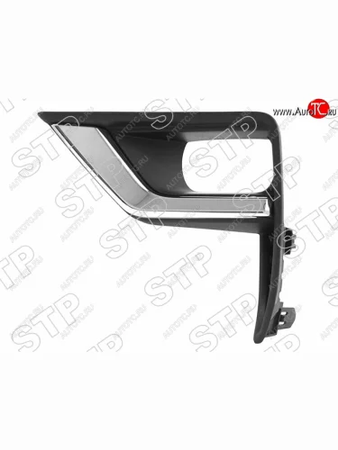 Левая рамка противотуманной фары SAT PREMIUM Toyota Land Cruiser Prado  J150 (2017-2020) 2-ой рестайлинг