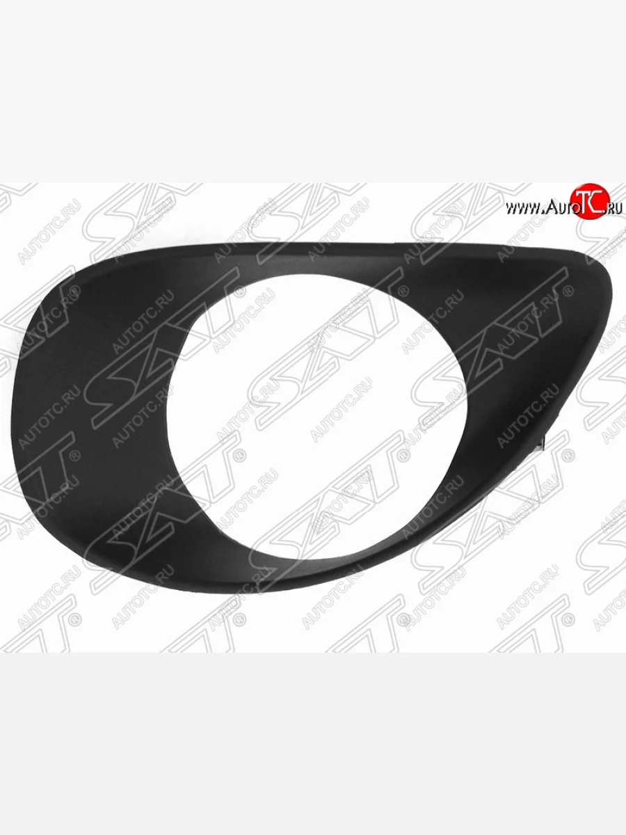 Левая рамка противотуманной фары SAT Toyota Vitz XP90 хэтчбэк 5 дв. дорестайлинг (2005-2007)  в Самаре Самарской области