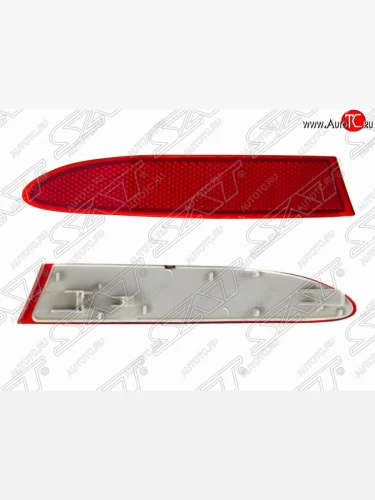 Левый катафот заднего бампера SAT BMW X3 F25 дорестайлинг (2010-2014)