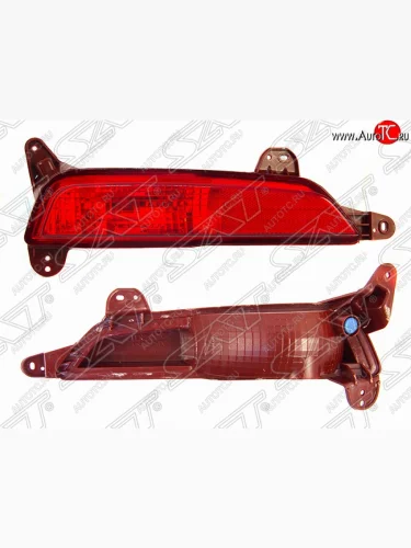 Левый катафот заднего бампера SAT Hyundai Creta GS дорестайлинг (2015-2019)