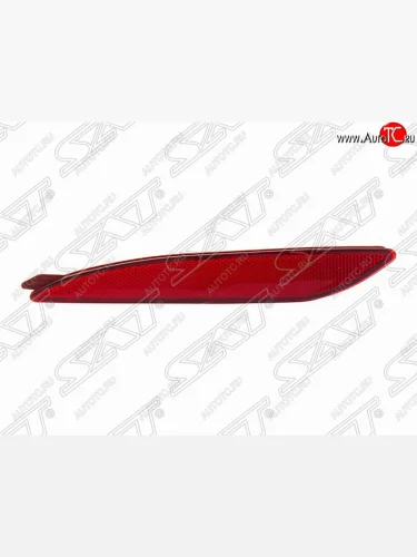 Левый катафот заднего бампера SAT Hyundai Elantra MD дорестайлинг (2010-2013)