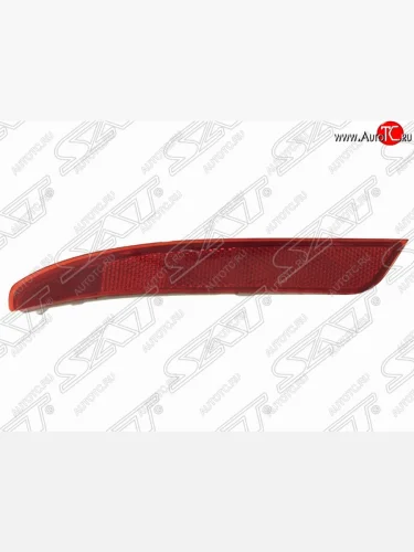 Левый катафот заднего бампера SAT Nissan Almera 3 G15 седан (2012-2019)