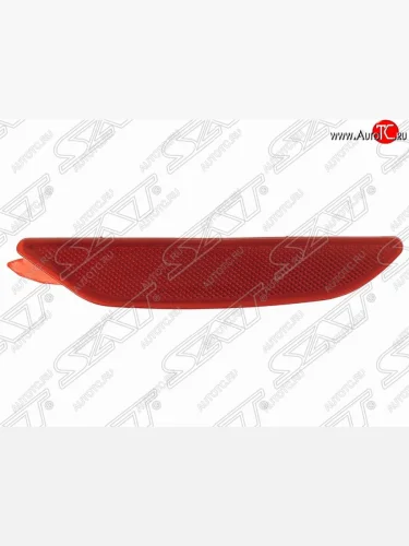 Левый катафот заднего бампера SAT KIA Rio 3 QB дорестайлинг седан (2011-2015)